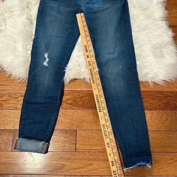 Madewell 9 inch Mid-Rise Skinny Size 27 - Picture 9 of 16